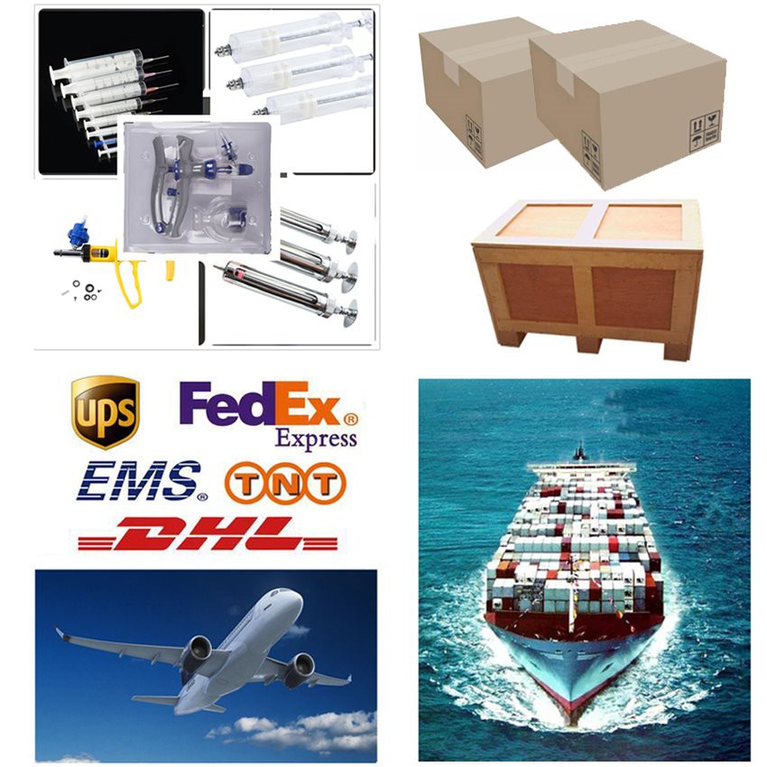 Packaging and Delivery of disposable veterinary syringe